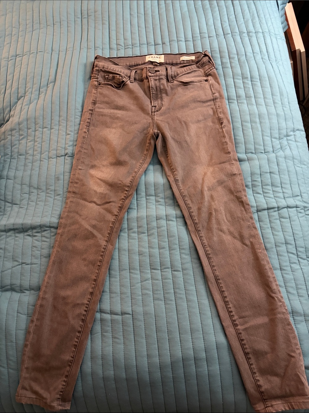 FRAME JEANS LE SKINNY DE JEANNE GREY DENIM -Size 30